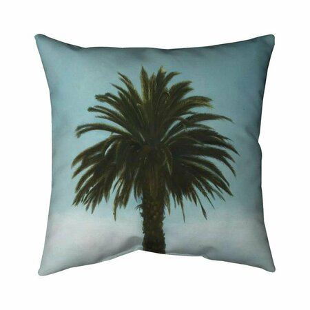 FONDO 26 x 26 in. Tropical Palm-Double Sided Print Indoor Pillow FO2772632